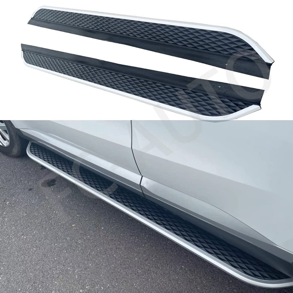 FTAPACCE 2 Stück Trittbretter Seitenstufen Nerf Bars Seitenpedale Aluminiumschutz passend für Volvo XC60 2018–2023 FTAPACCE 2 Stück Trittbretter Seitenstufen Nerf Bars Seitenpedale Aluminiumschutz passend für Volvo XC60 2018–2023 von FTAPACCE