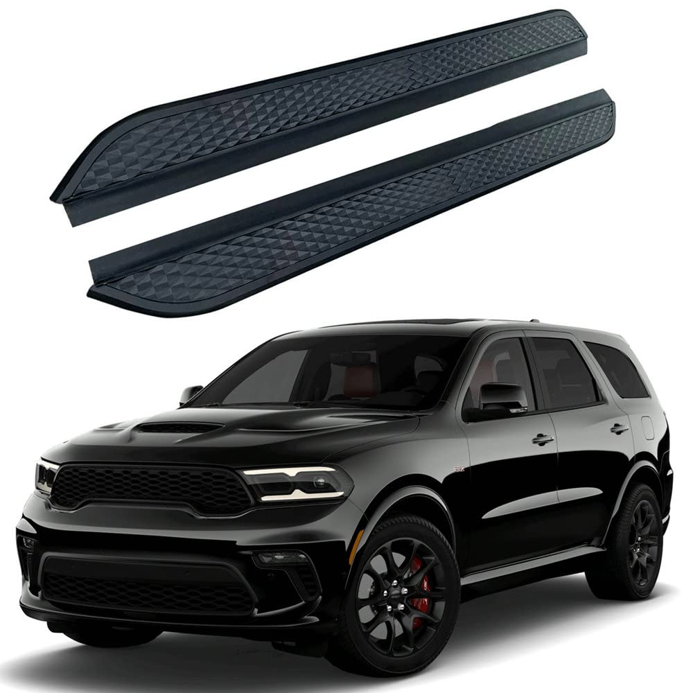 FTAPACCE 2 x seitliche Trittbretter passend für Dodge Durango 2018–2024 Side Nerf Bars Seitenpedale FTAPACCE 2 x seitliche Trittbretter passend für Dodge Durango 2018–2024 Side Nerf Bars Seitenpedale von FTAPACCE