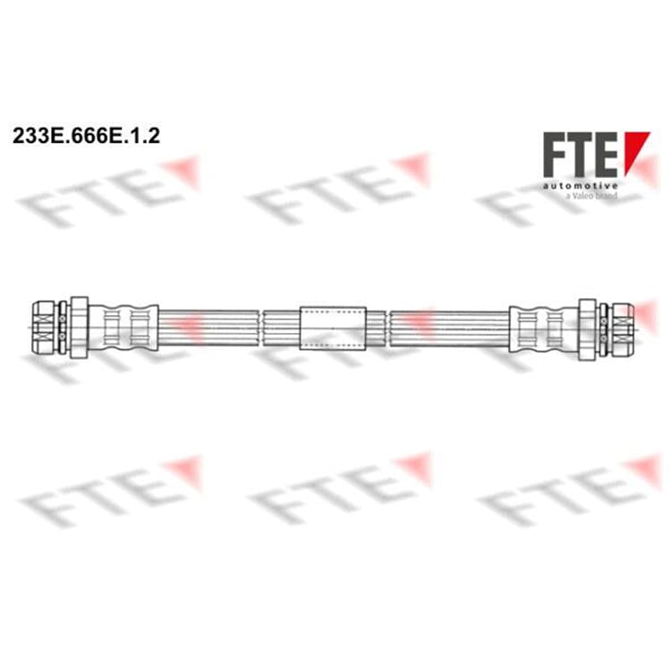 FTE Bremsschlauch hinten rechts VW Beetle Jetta 4 Touran von FTE