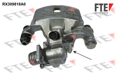 Fte Bremssattel [Hersteller-Nr. 9290160] für Toyota von FTE