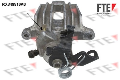 Fte Bremssattel [Hersteller-Nr. 9290268] für Audi, Seat, VW von FTE