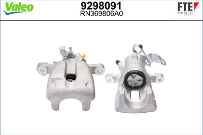 Fte Bremssattel [Hersteller-Nr. 9298091] für Opel, Vauxhall von FTE