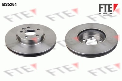 Fte Bremsscheibe [Hersteller-Nr. 9071125] für Ford, Seat, VW von FTE