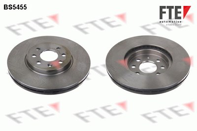 Fte Bremsscheibe [Hersteller-Nr. 9072545] für Opel von FTE