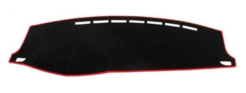 Armaturenbrett Abdeckung 1PCS Auto Dashboard Vermeiden Licht Pad Instrument Plattform Schreibtisch Abdeckung Matten Teppiche Zubehör Für JAC J5 2010-2013 2014 Auto-styling Armaturenbrett Matte(Rot,Lhd von FTJKKVV