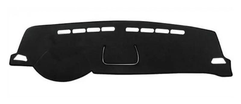 Armaturenbrett Abdeckung Auto Dashboard Vermeiden Licht Pad Instrument Plattform Schreibtisch Abdeckung Matten Teppiche Für JAC S2 JS2 Für SEI 2 2015 2016 2017 2018 2020 2021 Armaturenbrett Matte(Schw von FTJKKVV