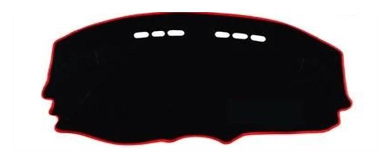 Armaturenbrett Abdeckung Auto Dashboard Vermeiden Licht Pad Instrument Plattform Schreibtisch Abdeckung Matten Teppiche Zubehör Für Chery Für QQ 3 2004-2009 2010 2011 2012 Armaturenbrett Matte(Rot,Lhd von FTJKKVV