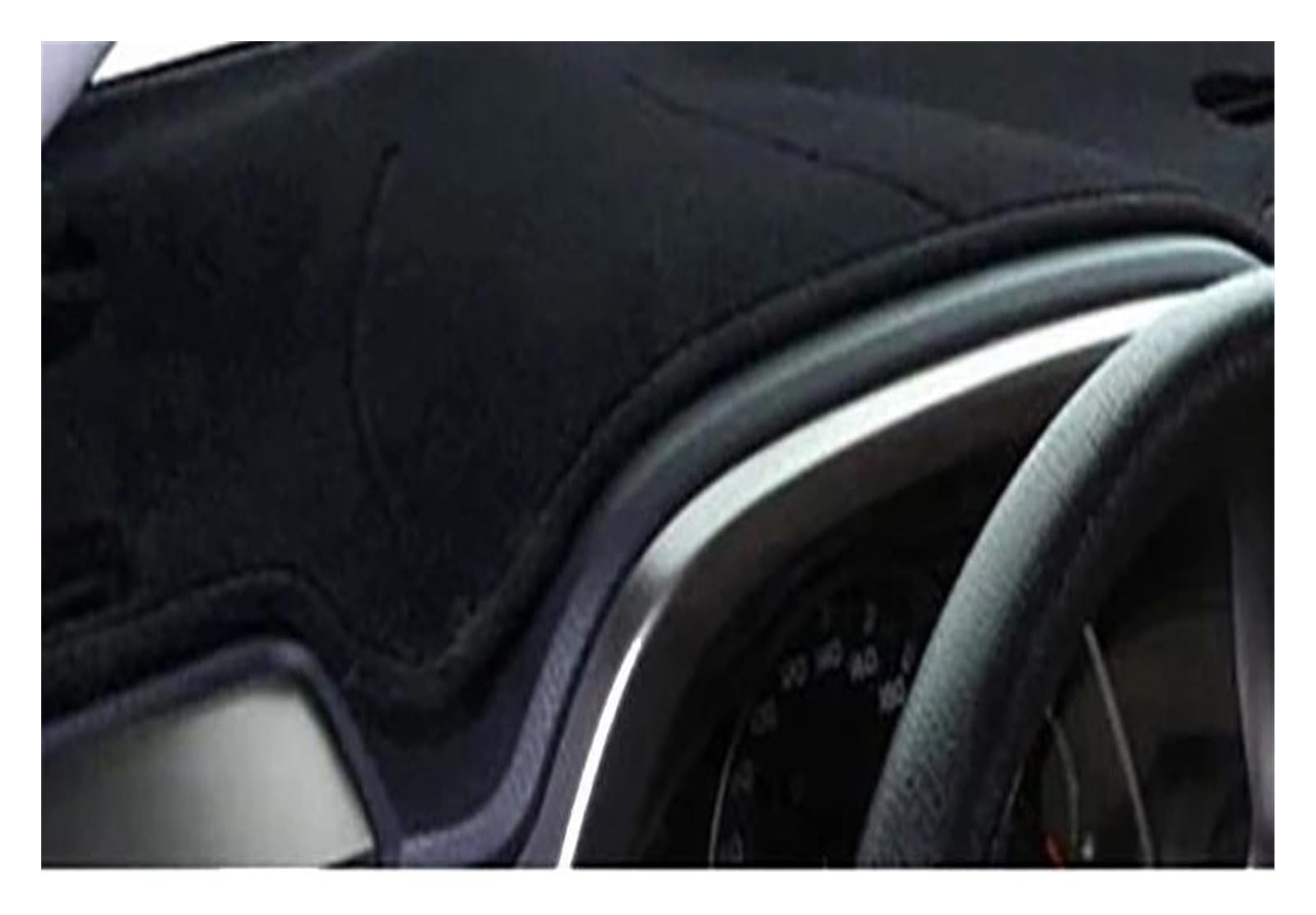 Armaturenbrett Abdeckung Auto Innen Dashboard Abdeckung Für Toyota Für RAV4 V XA50 2018 2019 2022 2021 2020 2023 LHD RHD Teppich Cape Sonnenschutz Pad Teppich Armaturenbrett Matte(Black RHD) von FTJKKVV