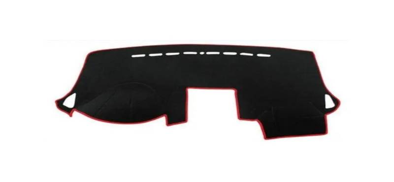 Armaturenbrett Abdeckung Auto Zubehör Auto Dashboard Vermeiden Licht Pad Instrument Plattform Schreibtisch Abdeckung Matten Teppiche Für JAC S3 JS3 SEI 3 2014 2015 2016 Armaturenbrett Matte(Rot) von FTJKKVV