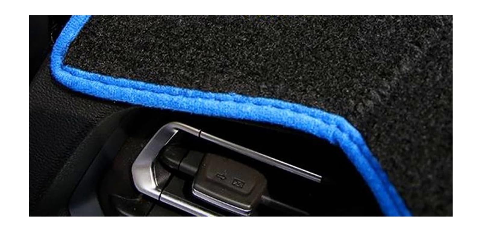 Armaturenbrett Abdeckung Für Chrysler 300C 2004-2009 2010 Dash Matte Teppich Cape Sonne Schatten Dashmat Pad 2009 2008 2007 2006 2005 Auto Innen Dashboard Abdeckung Armaturenbrett Matte(Blau,RHD) von FTJKKVV