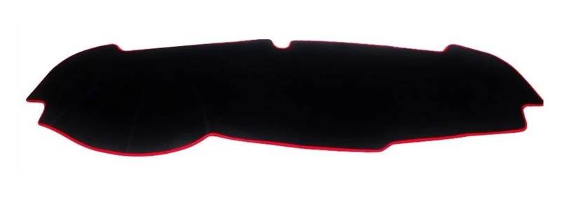 Armaturenbrett Abdeckung Für Kia Für Sportage 4 2016 2017 2018 2019 2020 Zubehör Dashboard Abdeckung Vermeiden Licht Pad Instrument Plattform Schreibtisch Teppiche Matte Armaturenbrett Matte(LHD Red S von FTJKKVV