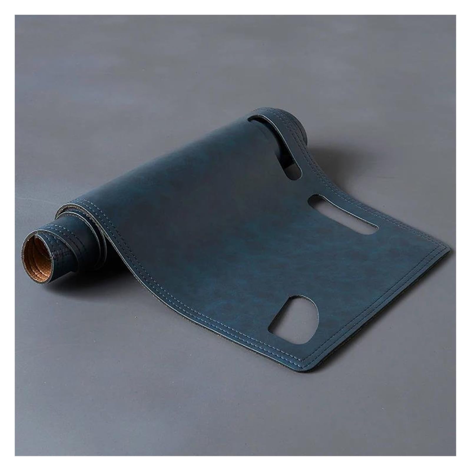 Armaturenbrett Abdeckung Für Lexus Für IST XE20 2006-2013 IS250 250 300h 350 200d 220d Retro Leder Kissen Dashboard Abdeckung Bord Matte Teppich Pad Sonnenschutz Armaturenbrett Matte(Blau,Lhd) von FTJKKVV