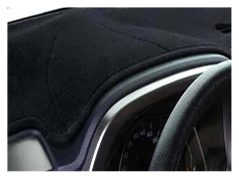 Armaturenbrett Abdeckung Für Toyota Für Highlander Für Kluger XU70 2020 2021 2022 Auto Dash Matte Teppich Cape Sonne Schatten Dashmat Pad Innere Dashboard Abdeckung Armaturenbrett Matte(Black LHD No H von FTJKKVV