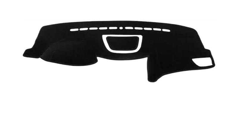 Armaturenbrett Abdeckung Zubehör Auto Dashboard Vermeiden Licht Pad Instrument Plattform Schreibtisch Abdeckung Matten Teppiche Für JAC J4 2015 2016 2018 2020 Auto-styling Armaturenbrett Matte(Schwarz von FTJKKVV