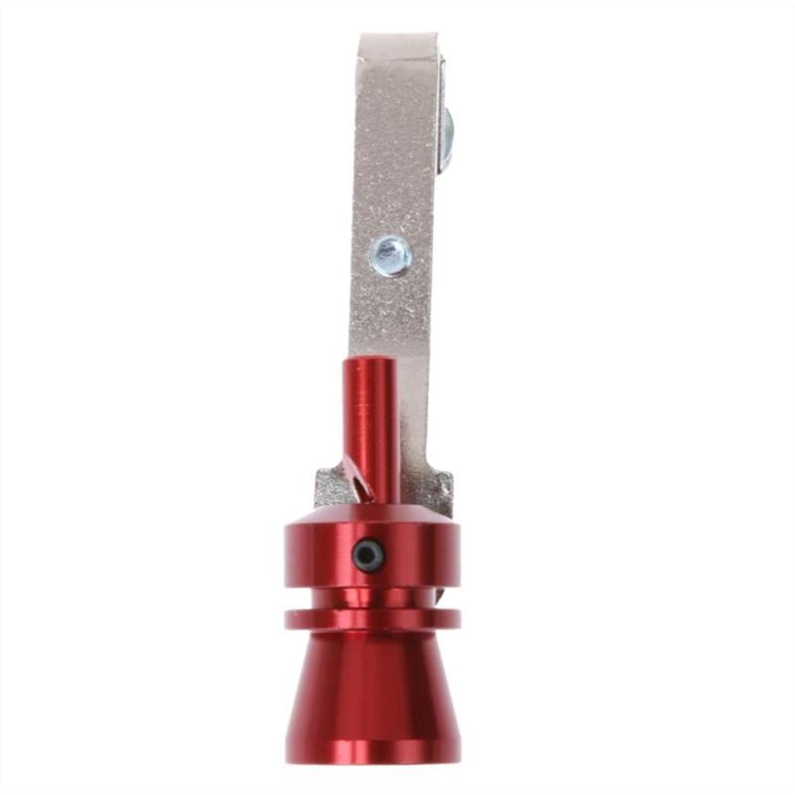 Auspuffblende Universal Auto Zubehör Edelstahl ChromeTail Hinten Gerade Runde Auspuff Endschalldämpfer Rohrspitze Endrohrblende(R- S) von FTJKKVV