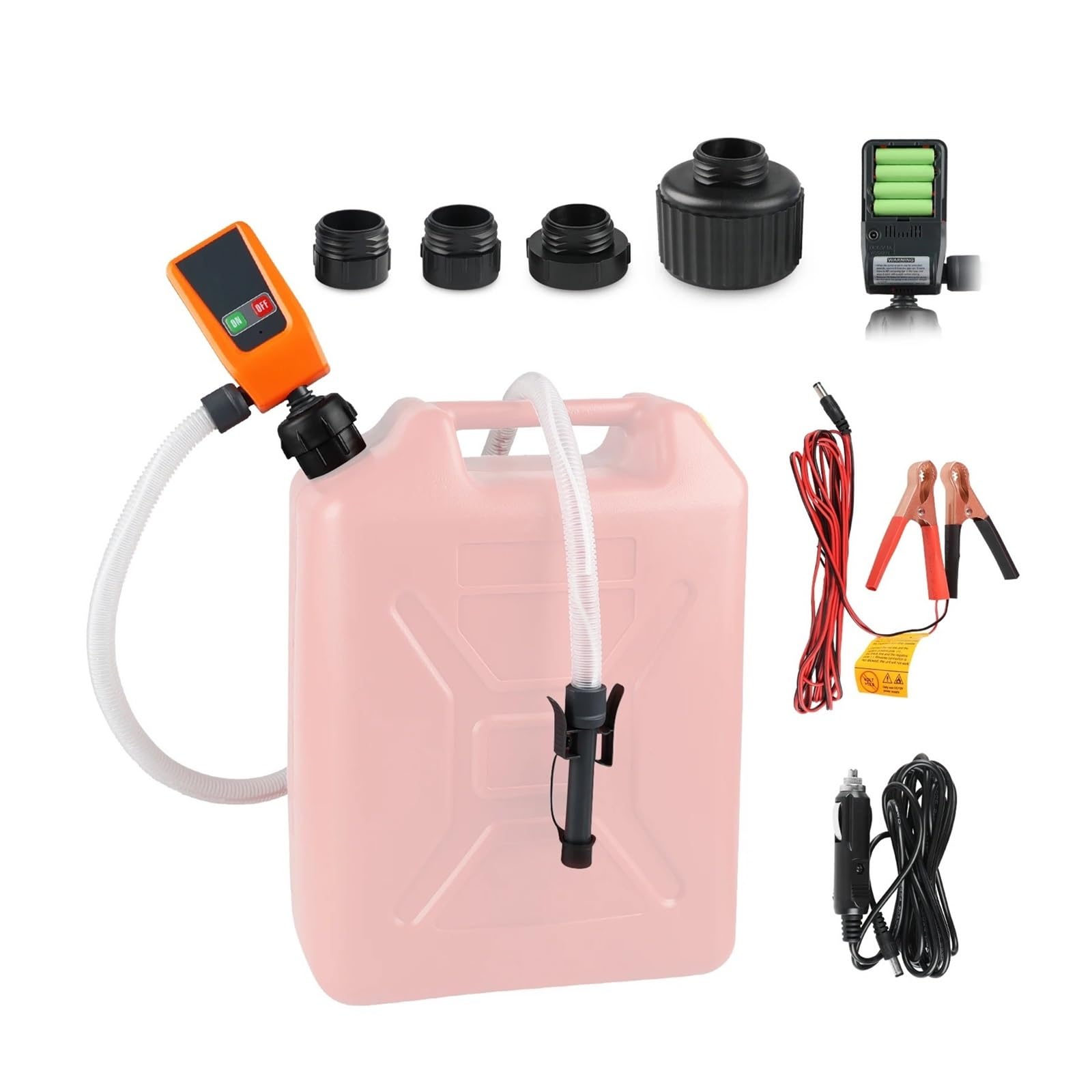 Kraftstoffpumpe DC 12 V Kraftstoff-Transferpumpe Mit Auto-Stop-Sensor Auslaufschutz 3,2 GPM Mit 4 Tankadaptern 51-Zoll-Schlauch Automatische Transferpumpe Benzinpumpe Kraftstoffpumpe DC 12 V Kraftstoff-Transferpumpe Mit Auto-Stop-Sensor Auslaufschutz 3,2 GPM Mit 4 Tankadaptern 51-Zoll-Schlauch Automatische Transferpumpe Benzinpumpe von FTJKKVV