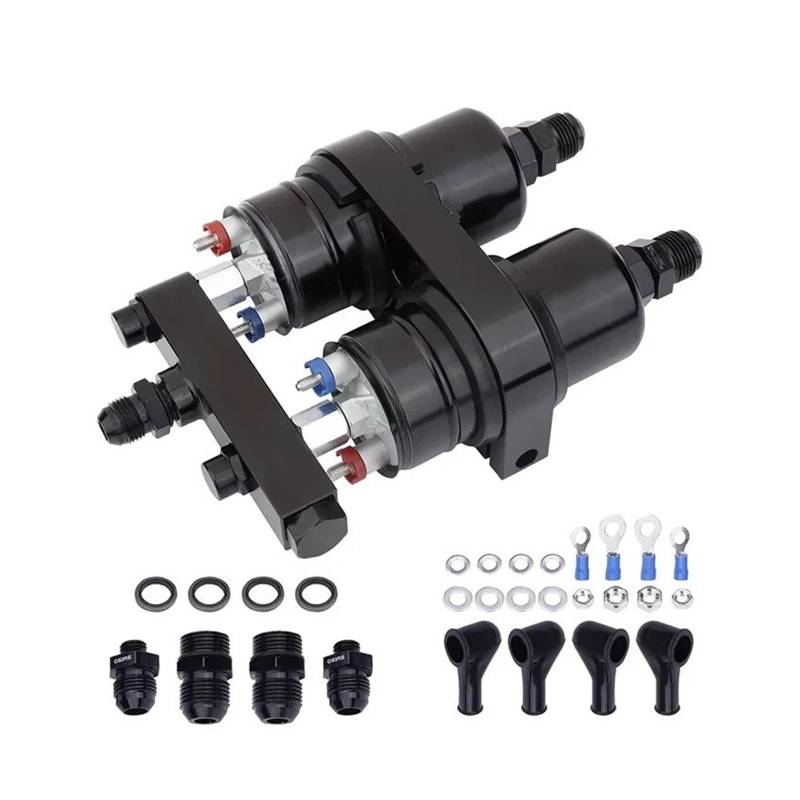 Kraftstoffpumpe EXTERNE KRAFTSTOFFPUMPE MIT HALTERUNGSSATZ UND FILTER AN8 044 0580254044 300LPH Benzinpumpe von FTJKKVV