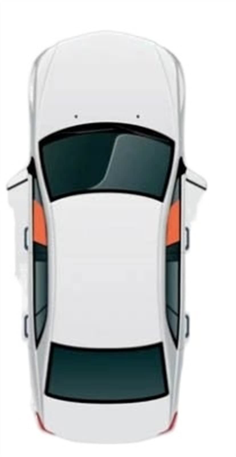 Sonnenschutz Auto Für Benz Für C-Klasse W202 W203 W204 W205 Magnetic Special Curtain Window SunShades Mesh Shade Blind Fenster Sonnenschutz(4 Doors Window) von FTJKKVV