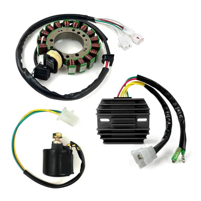 Zündspulenmodul Zündungen Für Für Warrior 350 YFM350X 1996-2001 2000 3HN-85510-10-00 Starter Relais Magnet Stator Spule Regler Gleichrichter Stator Dichtung von FTJKKVV