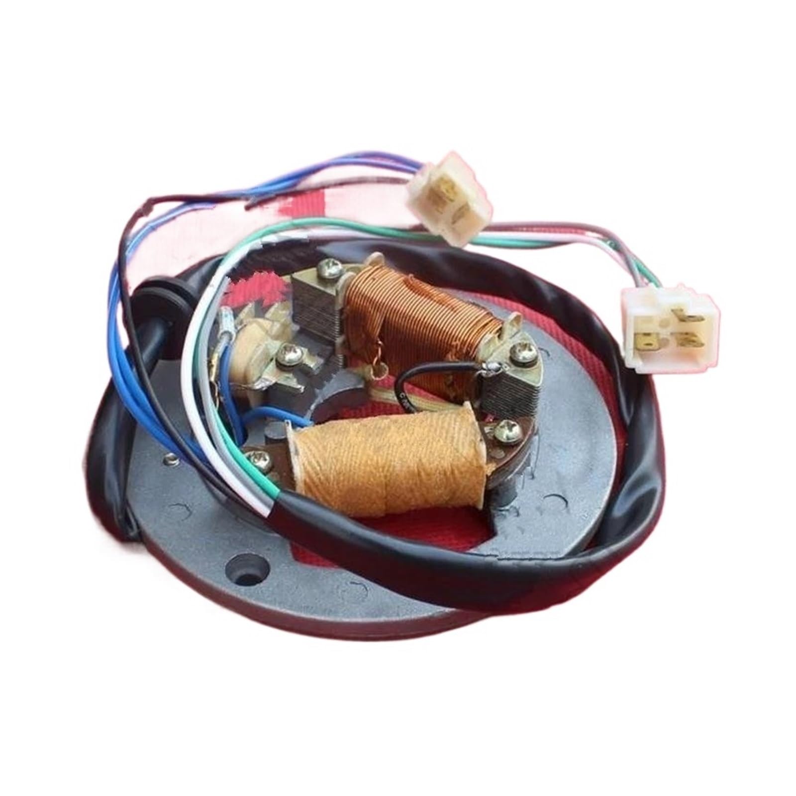 Zündspulenmodul Zündungen Für Für YB100 YB 100 Zubehör Motorrad Roller Inner Rotor Kit Zündung Stator Magneto Spule Mit Platte Zündspulenmodul Zündungen Für Für YB100 YB 100 Zubehör Motorrad Roller Inner Rotor Kit Zündung Stator Magneto Spule Mit Platte von FTJKKVV