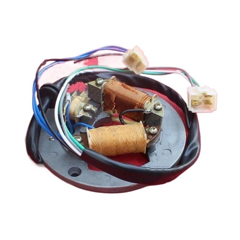 Zündspulenmodul Zündungen Für Für YB100 YB 100 Zubehör Motorrad Roller Inner Rotor Kit Zündung Stator Magneto Spule Mit Platte von FTJKKVV