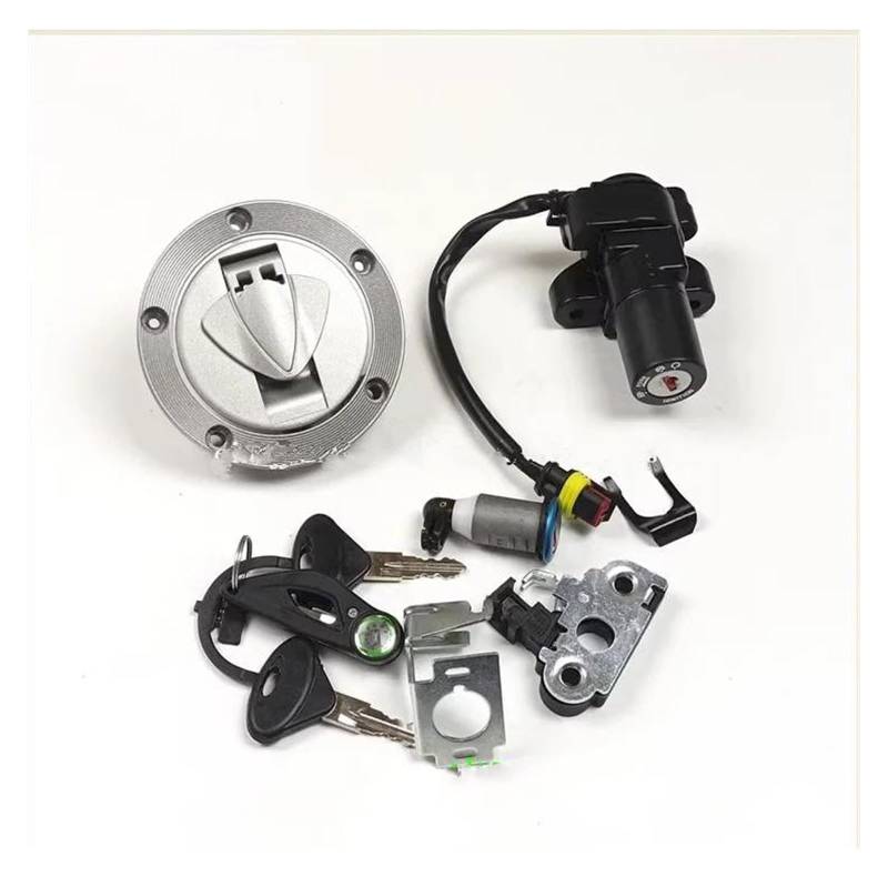 Zündspulenmodul Zündungen Motorrad Zündschlüssel Kraftstoff Tank Schloss 600cc Für QJIANG Für Benelli BJ600 TNT 600 Tnt600 BN500 Rk6 STELS600 Für GT(5 Hole Lock) von FTJKKVV