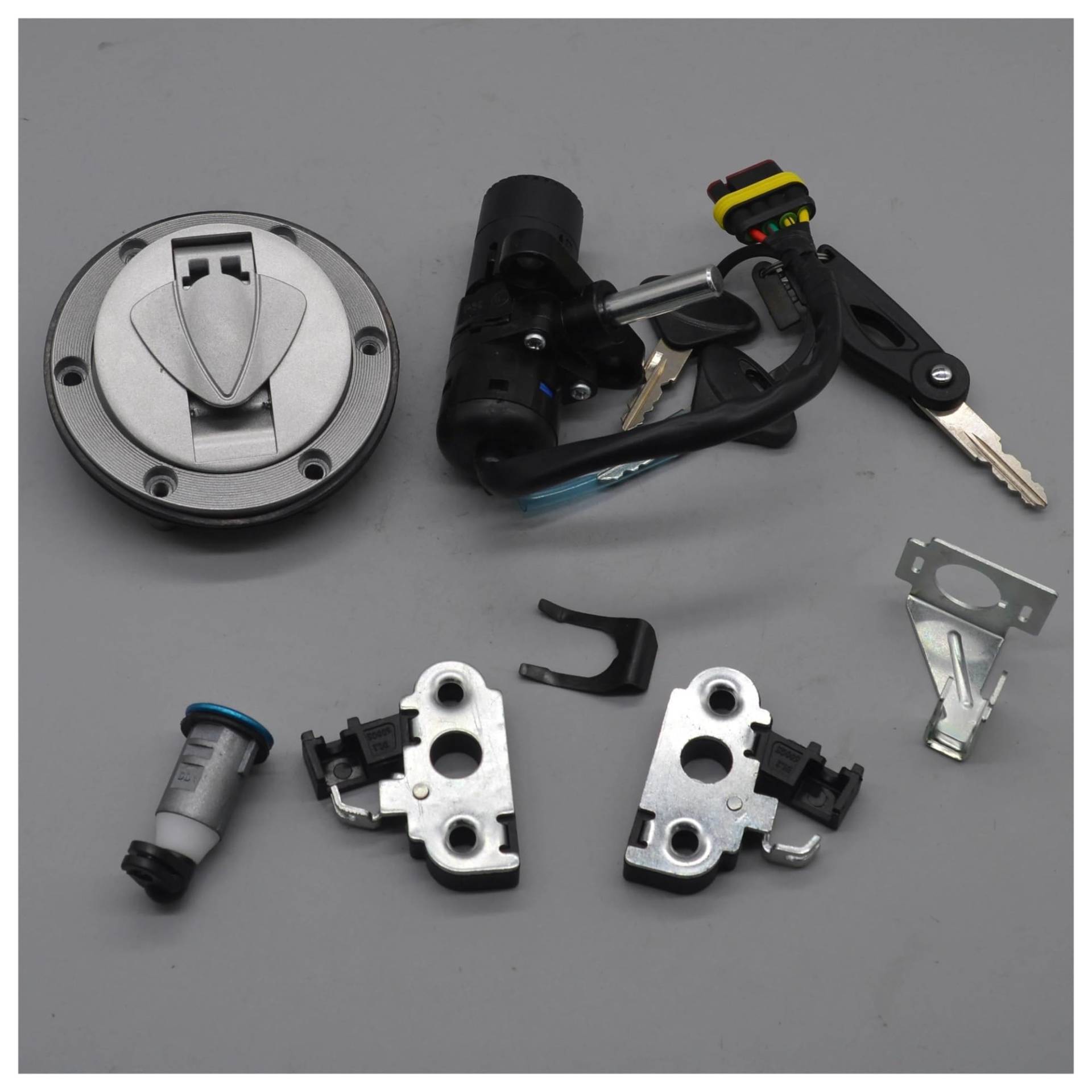 Zündspulenmodul Zündungen Motorrad Zündschlüssel Kraftstoff Tank Schloss 600cc Für QJIANG Für Benelli BJ600 TNT 600 Tnt600 BN500 Rk6 STELS600 Für GT(6 Hole Lock) von FTJKKVV