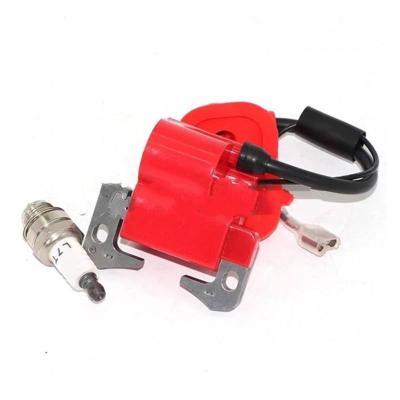 Zündspulenmodul Zündungen Zündspule Für 43cc 47cc 49cc Für Mini Für Quad Pocket Dirt Bike ATV 2-Takt-Motorteil Mit L7t-Zündkerze(D) von FTJKKVV