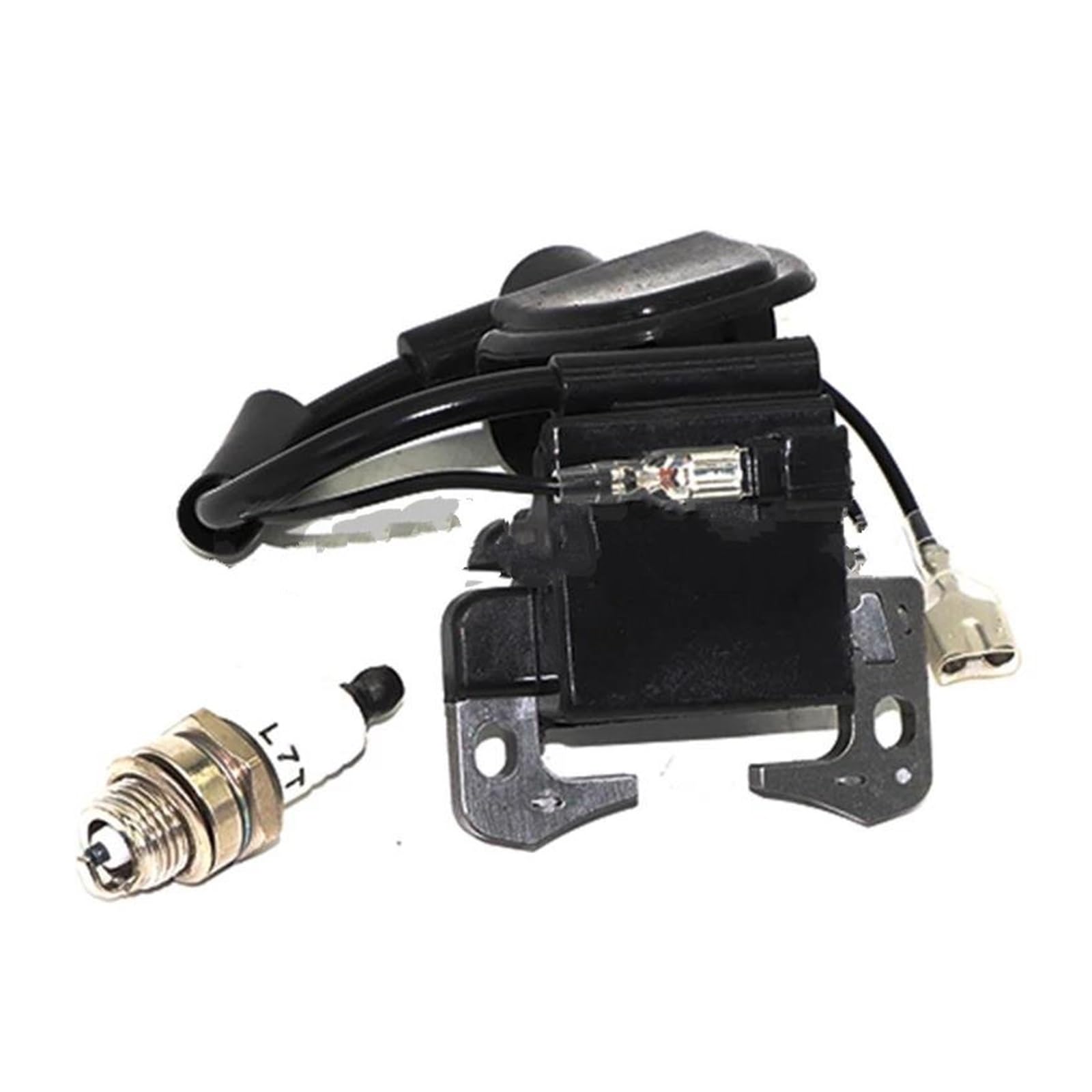 Zündspulenmodul Zündungen Zündspule Für 43cc 47cc 49cc Für Mini Für Quad Pocket Dirt Bike ATV 2-Takt-Motorteil Mit L7t-Zündkerze(E) von FTJKKVV
