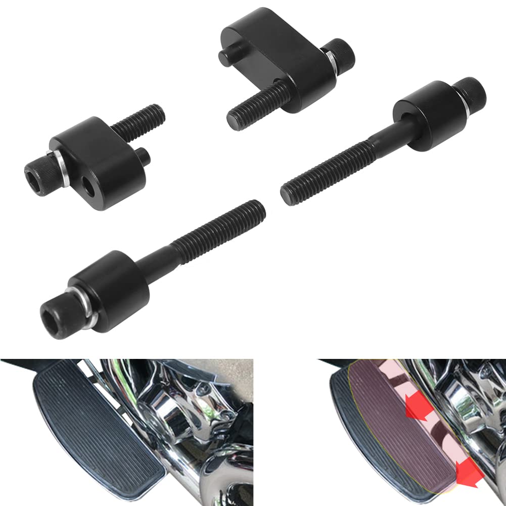 FTKDMT Motorcycle 3/4" Driver Floorboard Spacer Extension Foot Peg Support Bracket Fits for Harley Touring Electra Glide Road Glide Road King Street Glide 2009-2021 Trikes 2009-2013 FTKDMT Motorcycle 3/4" Driver Floorboard Spacer Extension Foot Peg Support Bracket Fits for Harley Touring Electra Glide Road Glide Road King Street Glide 2009-2021 Trikes 2009-2013 von FTKDMT