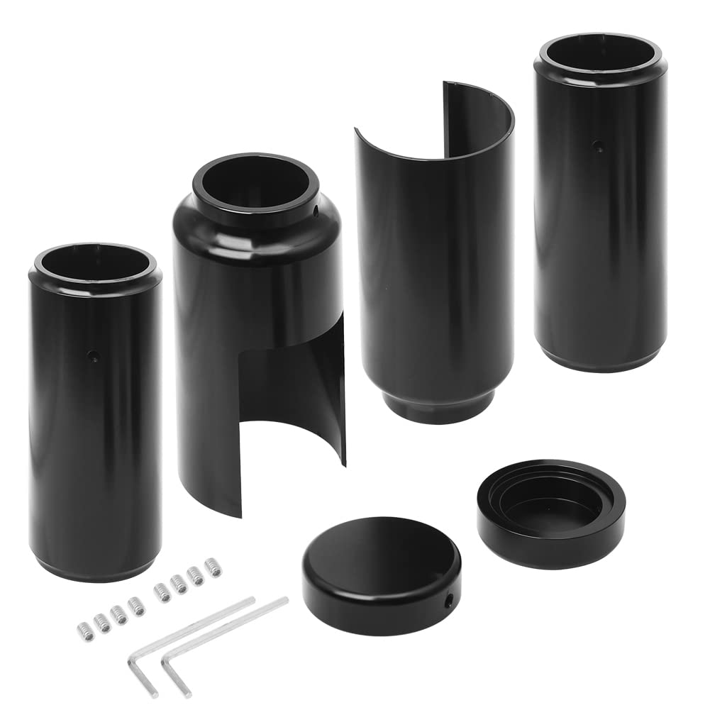 FTKDMT Motorcycle Full Front Fork Covers Tube Caps Protector Fits for Harley Softail M8 Street Bob FXBB FXBBS 2018-2022 FTKDMT Motorcycle Full Front Fork Covers Tube Caps Protector Fits for Harley Softail M8 Street Bob FXBB FXBBS 2018-2022 von FTKDMT