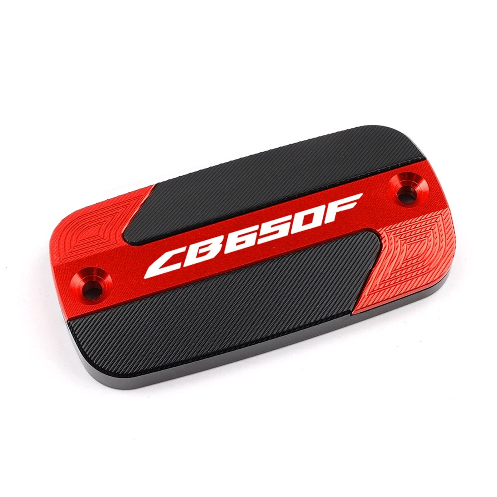 Für Honda CB650F 2014-2018 Motorrad CNC Zubehör Bremsflüssigkeitsbehälter Vorne Bremsflüssigkeitsbehälter Abdeckung Ölbecherkappenschutz (Farbe : Rot) von FTNBAE