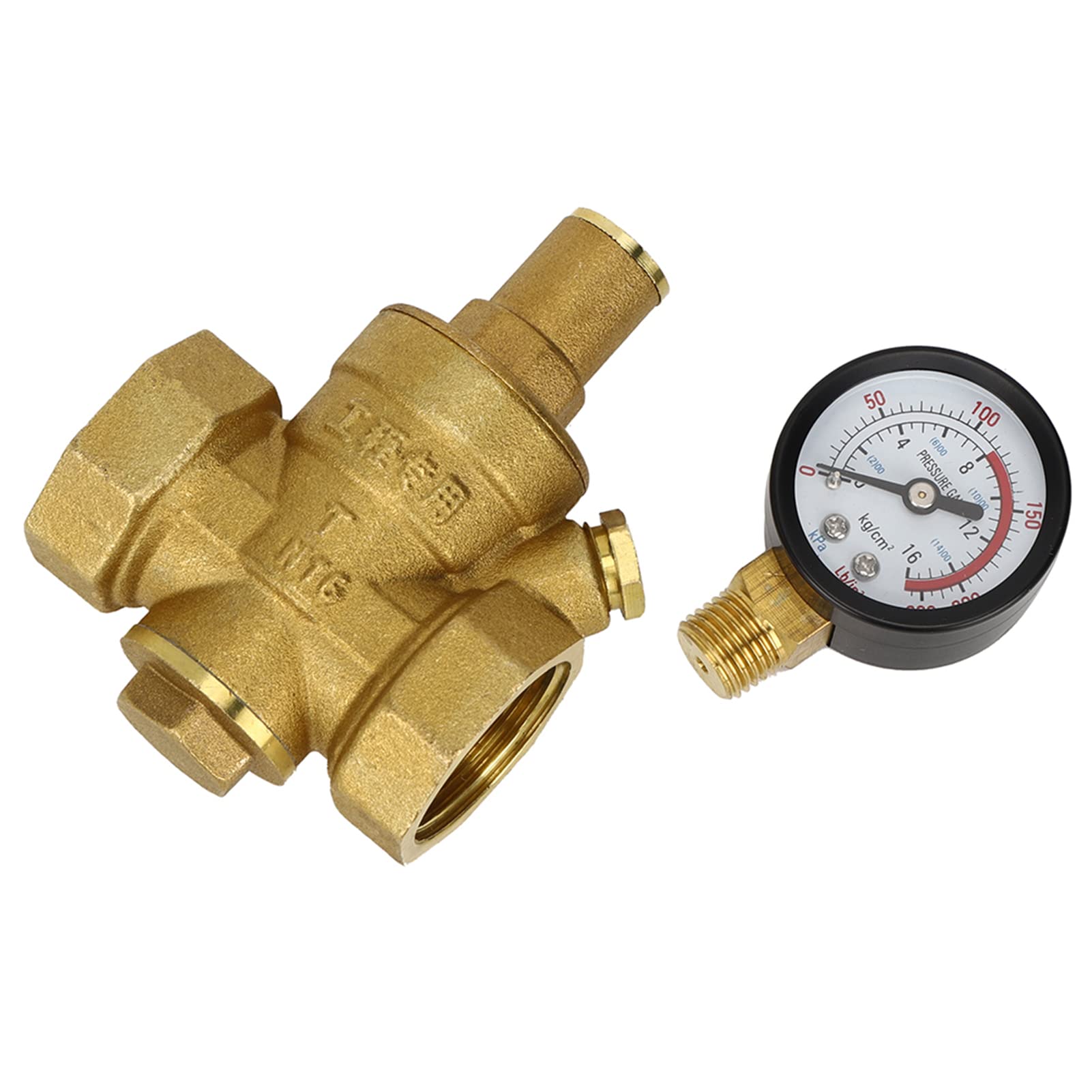 Einstellbarer Wasserdruckreduzierungsventil DN25 Messing 1,6 MPa, Meter für Leitungswasserausrüstung Enthalten Einstellbarer Wasserdruckreduzierungsventil DN25 Messing 1,6 MPa, Meter für Leitungswasserausrüstung Enthalten von FTVOGUE