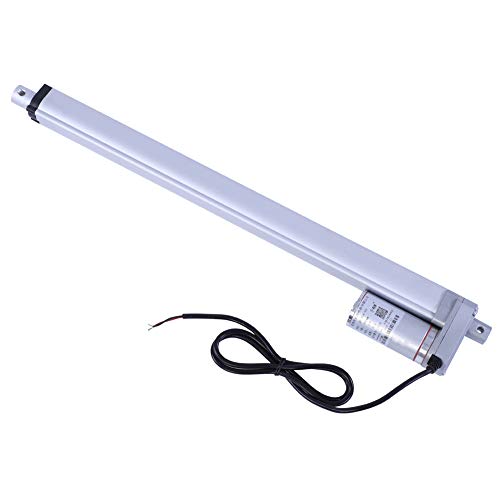 FTVOGUE 1500N Hub 200-750mm 12 V Kraft Linearantrieb Aufzug Elektromotor Halterung DC Elektrische Schubstange Motor JS-TGZ-U2 (400mm) von FTVOGUE