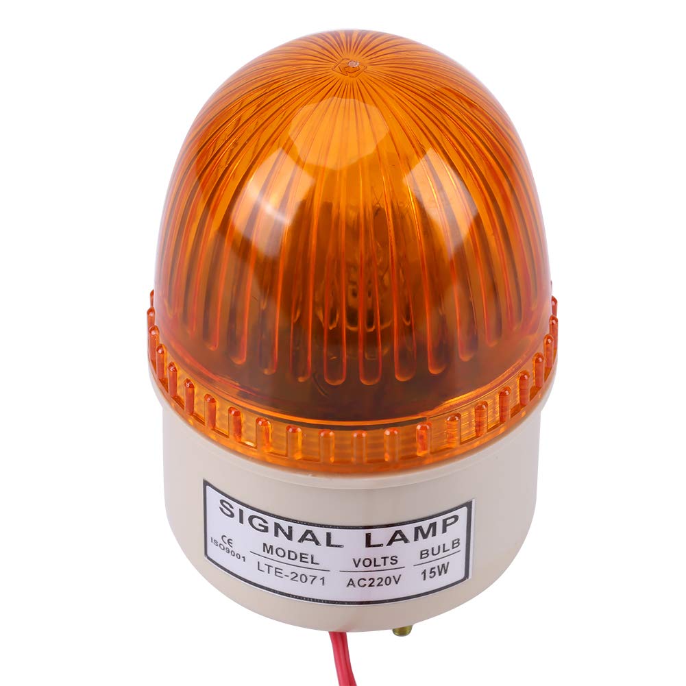 FTVOGUE 15W LED -Blitzblitzlicht, Notfallwarnlampe für Werkzeugmaschinenausrüstungen (YELLOW) von FTVOGUE