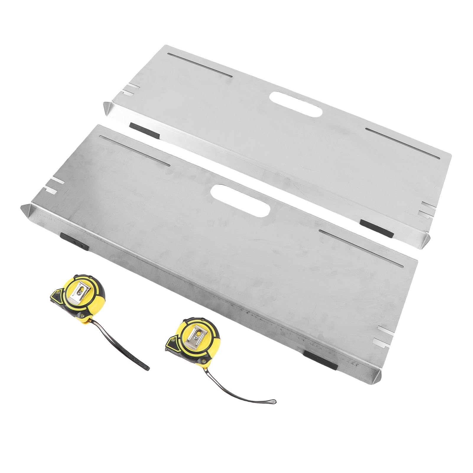 FTVOGUE 2pcs Edelstahl -Rad -Ausrichtungswerkzeug -Zehenplatten mit 5 M Klebeband für Autos SUVs Pickup -Trucks FTVOGUE 2pcs Edelstahl -Rad -Ausrichtungswerkzeug -Zehenplatten mit 5 M Klebeband für Autos SUVs Pickup -Trucks von FTVOGUE