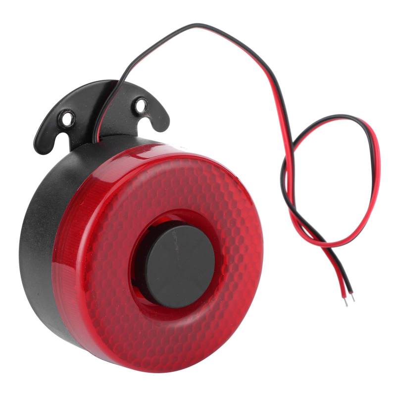 Auto-Rückfahrhupe, 12/24 V ≥ 100 DB Fahrzeug-Auto-Warnung Backup-Auto-Alarm-Lautsprecher-Summer-Ton-Licht-Auto-LKW-Backup-Reverse-Piepser-Hupe von FTVOGUE