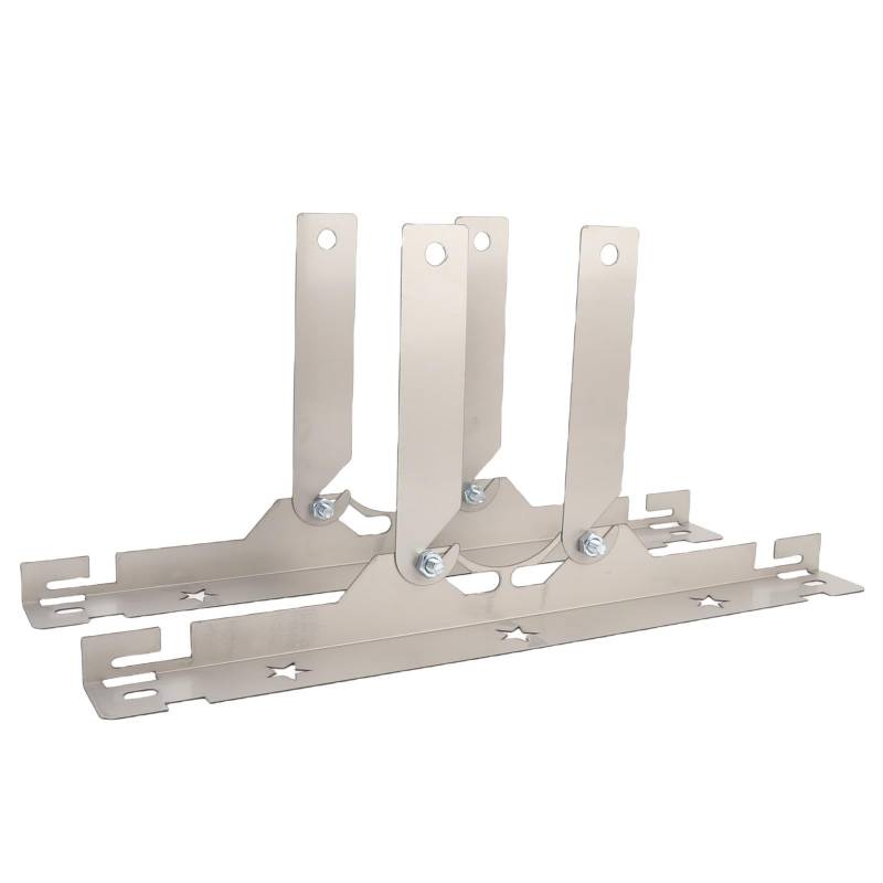 FTVOGUE Toolplatten für Radausrichtungen 2pcs mit 2 Klebebandmessungen Legierungsstahl -Stahl -Frontend -Zehenausrichtungswerkzeug von FTVOGUE