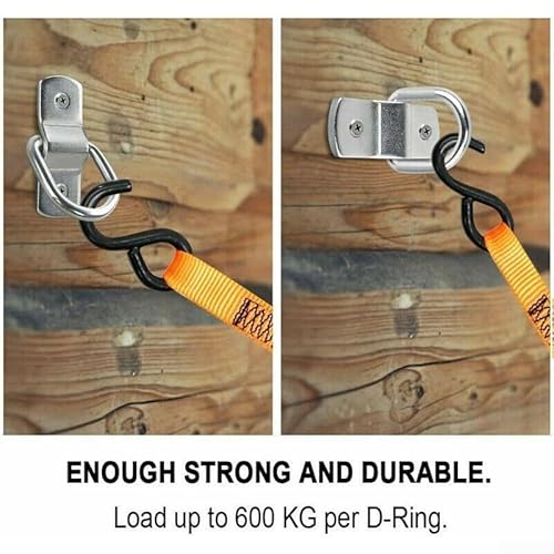 5-teiliges D-Ring-Haken-Set aus Stahl, unverzichtbare Ausrüstung für Lastmanagement auf Anhängern 5-teiliges D-Ring-Haken-Set aus Stahl, unverzichtbare Ausrüstung für Lastmanagement auf Anhängern von FUANA