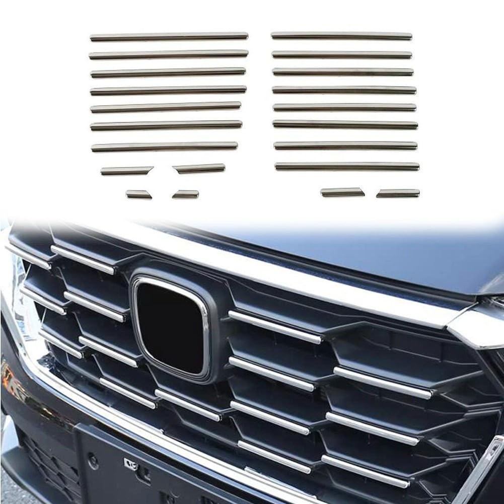 Dekorative Kühlergrill-Abdeckungen für CR V 2023 2024, 21 Stück, hochwertiges Styling-Zubehör Dekorative Kühlergrill-Abdeckungen für CR V 2023 2024, 21 Stück, hochwertiges Styling-Zubehör von FUANA