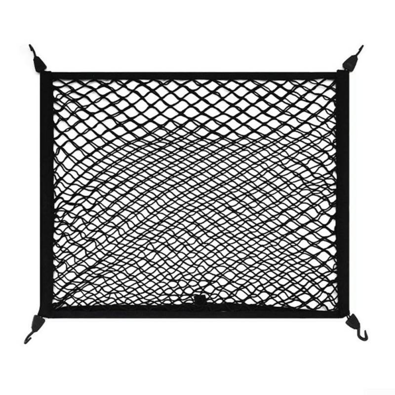 Nylon-Gepäcknetz für Auto, ideale Lösung für die Organisation von Gepäck und Bewegung (doppellagig) von FUANA