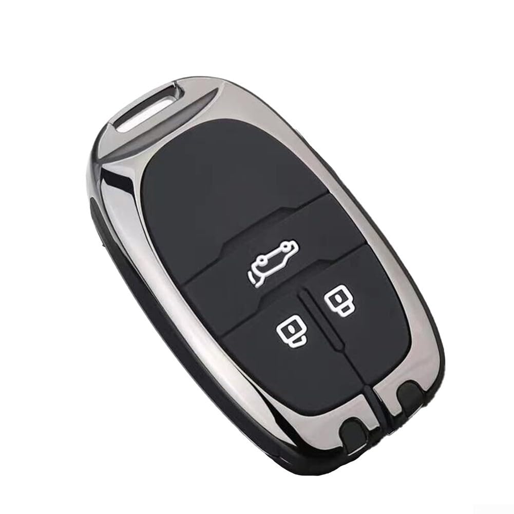 Premium Zinklegierung Schlüsselanhänger Gehäuse für LDV D90 3-Tasten-Fernbedienung mit elegantem Design Premium Zinklegierung Schlüsselanhänger Gehäuse für LDV D90 3-Tasten-Fernbedienung mit elegantem Design von FUANA