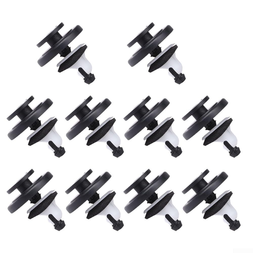 Heckklappe Spoiler Clips 10pcs Set für Honda für Civic Si, V 2017 2021, HR V 2016 2021, OEM 91513T6A003 Heckklappe Spoiler Clips 10pcs Set für Honda für Civic Si, V 2017 2021, HR V 2016 2021, OEM 91513T6A003 von FUBESK