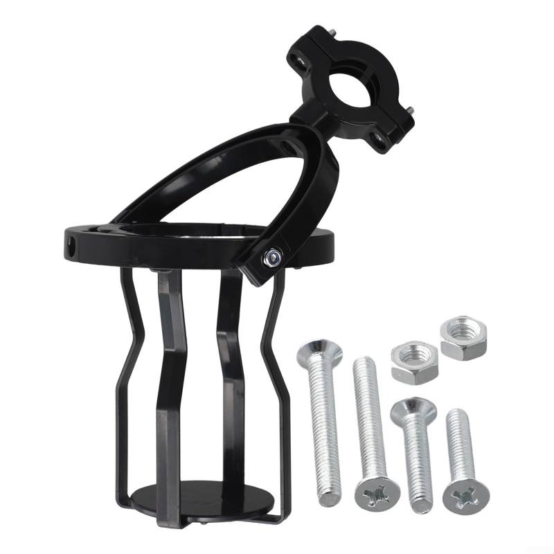 Innovativer Getränkehalter für Motorräder, LKWs und mehr. Verabschieden Sie sich von verschütteten Getränken (schwarz) von FUBESK