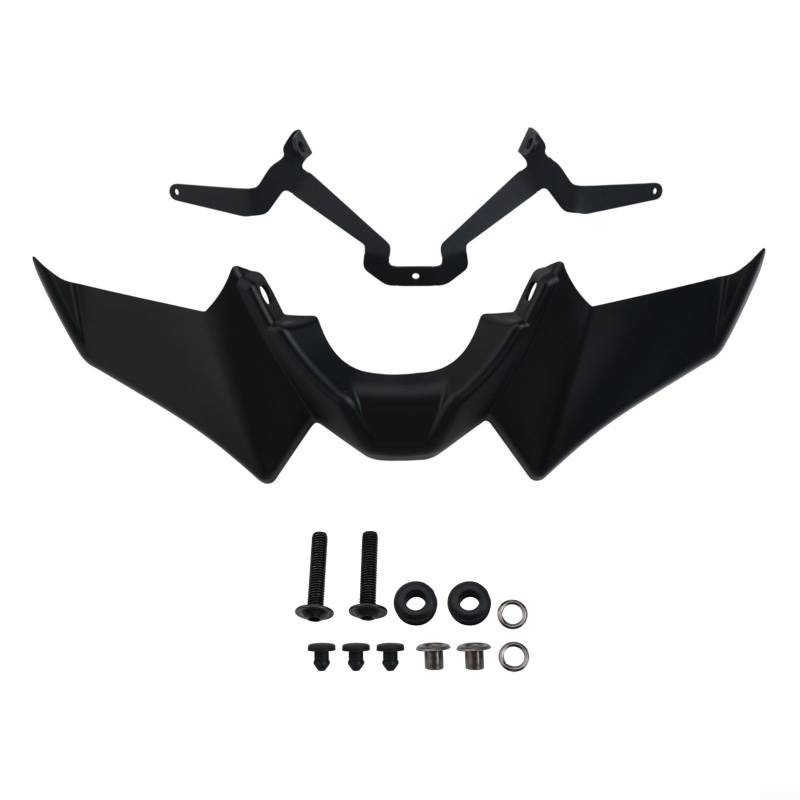 Motorrad Frontspoiler für MT 07 SP 2021 2023 Sport Downforce Aerodynamischer Wing Enhancer von FUBESK