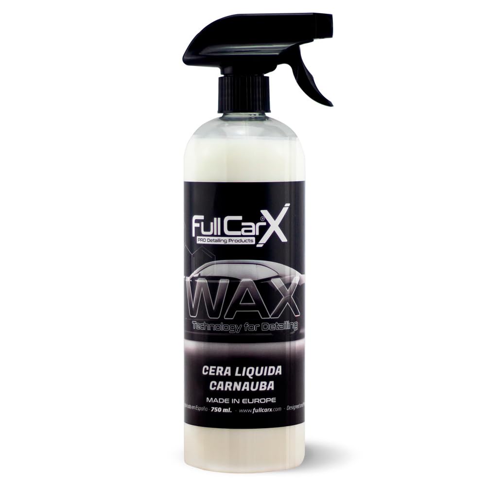 FULLCARX Wax Technology 750ml Autowachs Flüssiges Carnaubawachs für Hohen Glanz, Langhaltender Schutz, Wasserabweisende Wirkung, Auto Wachs Reinigung Autopolitur Detailing Professionelles Produkt FULLCARX Wax Technology 750ml Autowachs Flüssiges Carnaubawachs für Hohen Glanz, Langhaltender Schutz, Wasserabweisende Wirkung, Auto Wachs Reinigung Autopolitur Detailing Professionelles Produkt von FullCarX