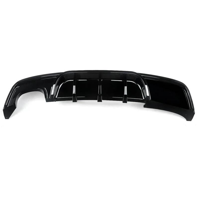 Heckspoiler Für 1er-Serie Für E82 Coupe 2007–2013 Kein LED-Heckdiffusor Glänzend Schwarz Heckstoßstangen-Lippendiffusor Autozubehör Auto Heckstoßstange Diffusor von FULUSIC