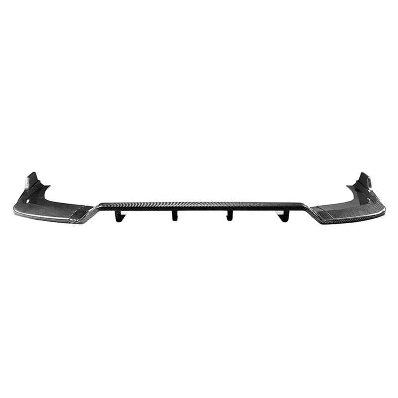 Heckspoiler Für A3 8Y Sline 2021-2024 Auto Untere Heckstoßstange Lip Diffusor Spoiler Splitter Protector Deflektor Schutz Auto Heckstoßstange Diffusor(Carbon Black) von FULUSIC