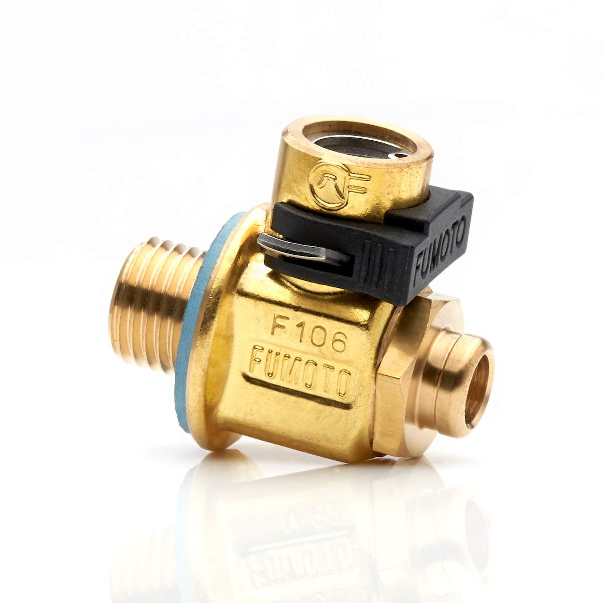 FUMOTO Original F108S FS-Serie Ablaufventil mit kurzem Nippel mit Hebelclip, Bronze, 16mm-1,5 FUMOTO Original F108S FS-Serie Ablaufventil mit kurzem Nippel mit Hebelclip, Bronze, 16mm-1,5 von FUMOTO