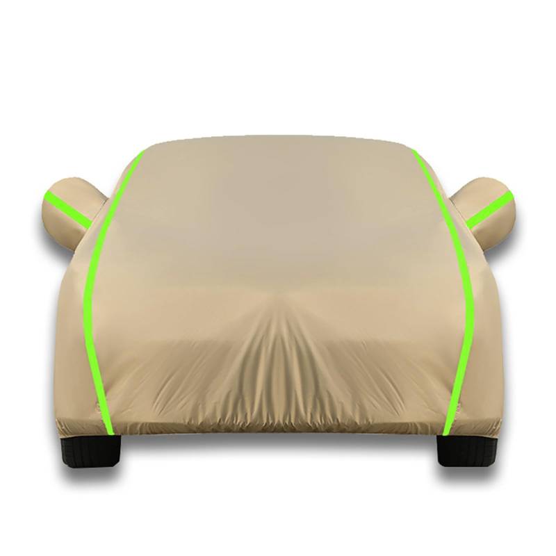 Auto Abdeckplane Wasserdicht für Volkswagen New Beetle,Autoabdeckung Outdoor Staubdicht Wetterfeste Mit Nachtreflexionsstreifen von FUNEAER